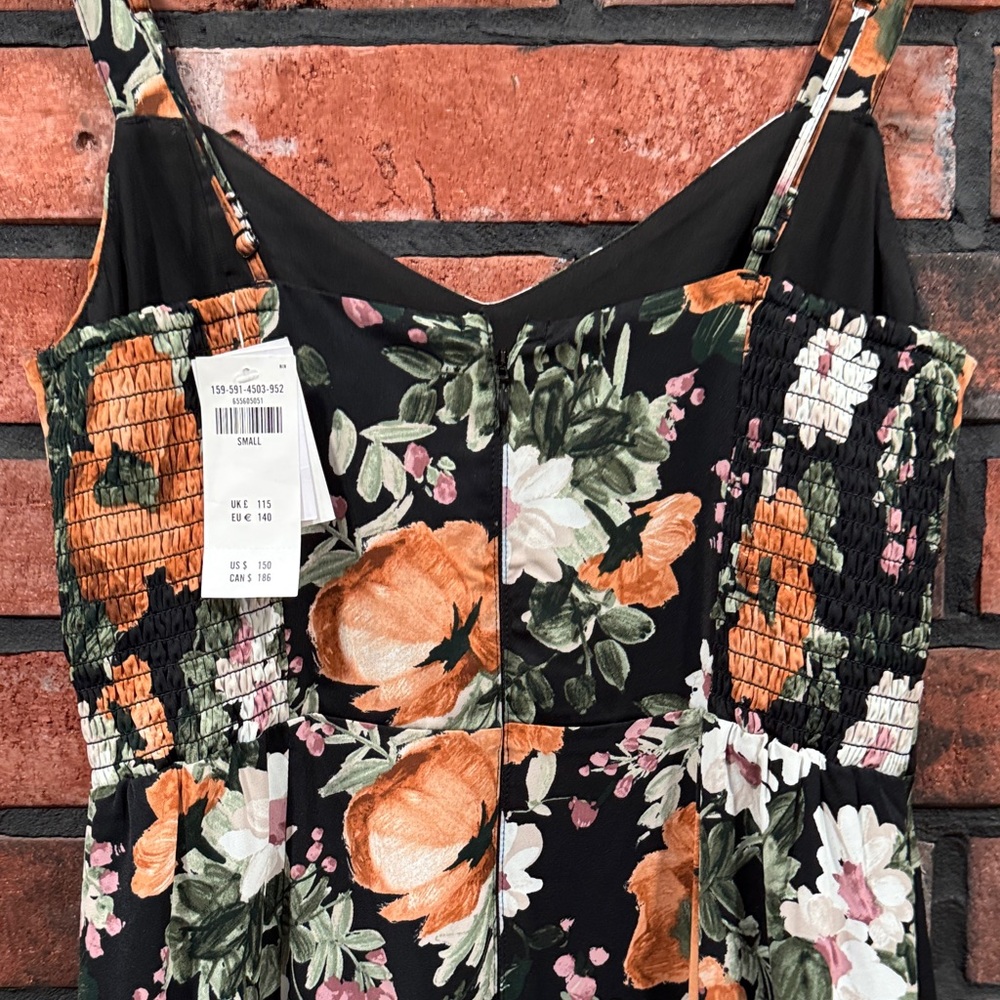 Abercrombie & Fitch black floral tiered maxi - Picture 9 of 16